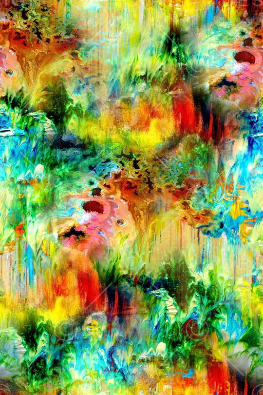 抽象印花华亿平台图片