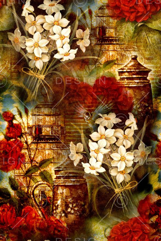 抽象印花华亿平台图片