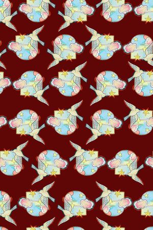 手绘印花华亿平台图片