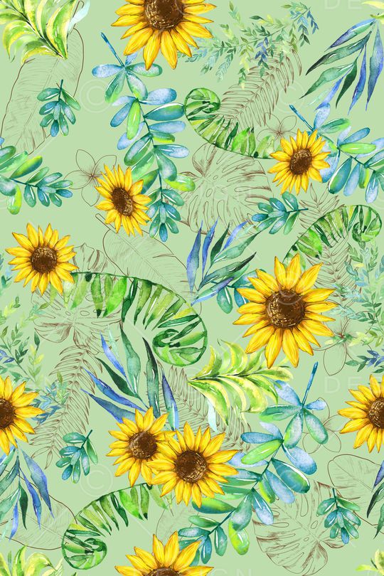 棕榈叶印花华亿平台图片