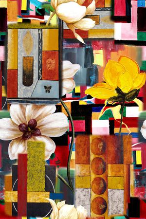 油画印花华亿平台图片