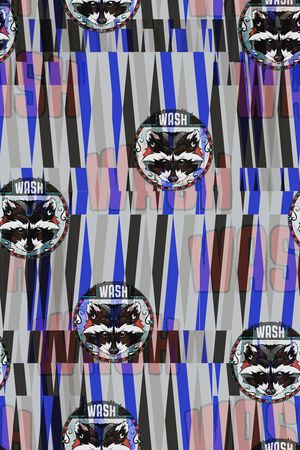 英文字母印花华亿平台图片