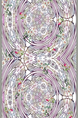 几何印花华亿平台图片