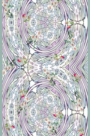 几何印花华亿平台图片