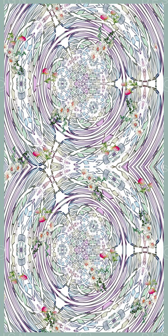 几何印花华亿平台图片