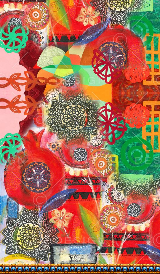 民族风印花华亿平台图片