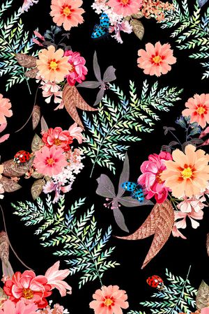 创意服装面料印花华亿平台图片