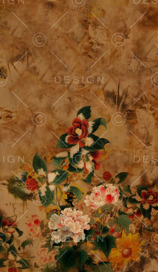 复古印花华亿平台图片