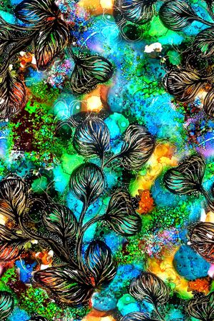 叶子印花华亿平台图片