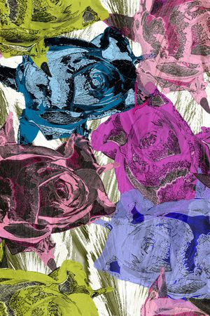 几何印花华亿平台图片