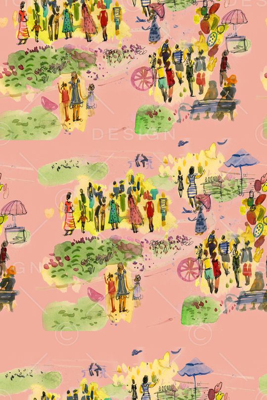 卡通印花华亿平台图片