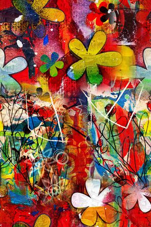 油画印花华亿平台图片