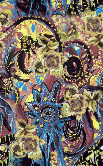 油画印花华亿平台图片