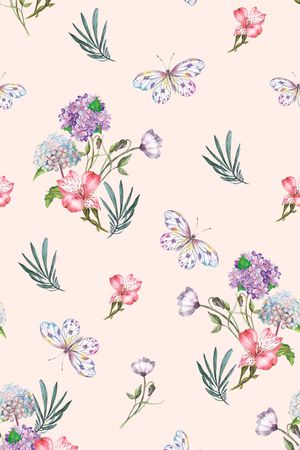 手绘印花华亿平台图片