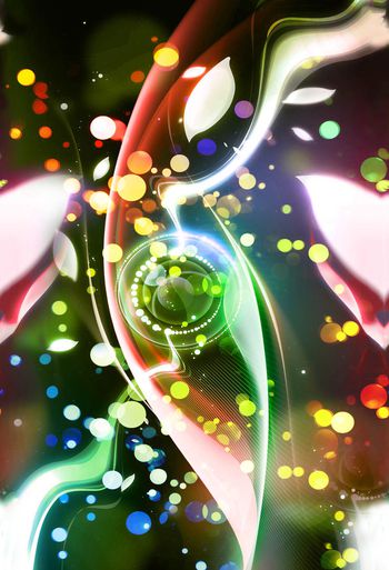 抽象印花华亿平台图片