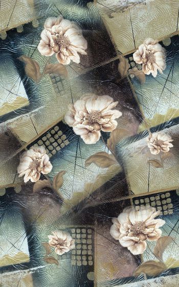 几何印花华亿平台图片