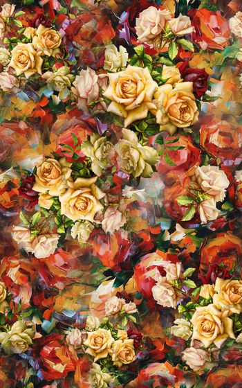 花朵印花华亿平台图片