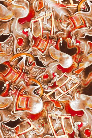 油画风印花华亿平台图片