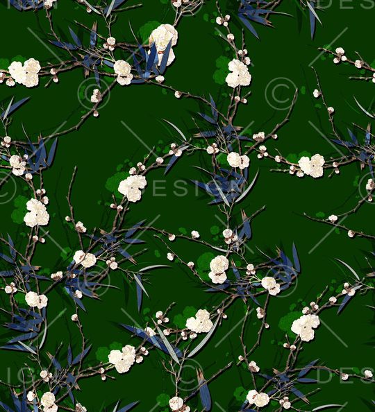 中国风印花华亿平台图片