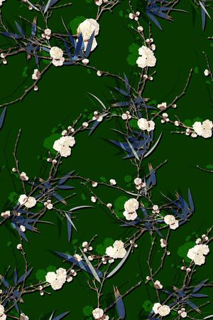 中国风印花华亿平台图片