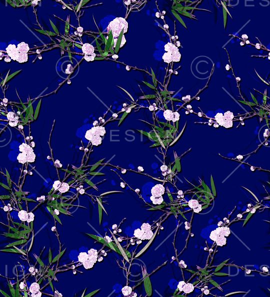 中国风印花华亿平台图片