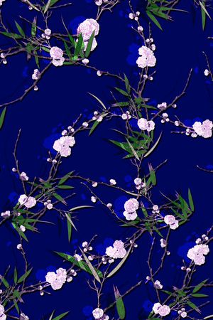 中国风印花华亿平台图片