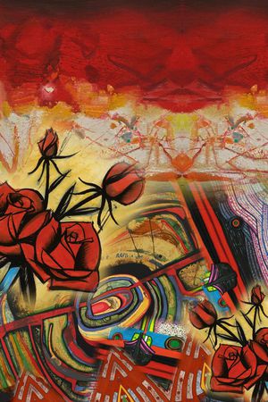 波西米亚印花华亿平台图片