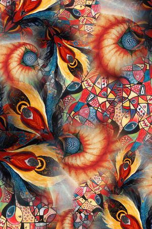 波西米亚印花华亿平台图片