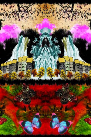 欧式印花华亿平台图片