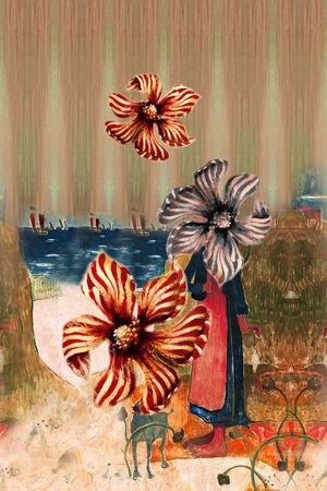 波西米亚印花华亿平台图片