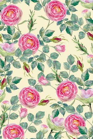 玫瑰印花华亿平台图片