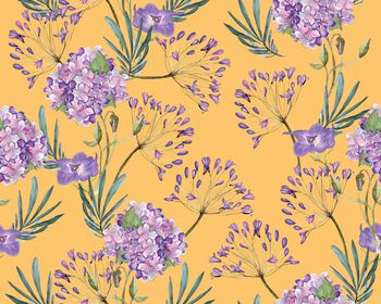 878463-20170623 彩铅 紫花