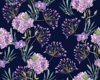 878468-20170623 彩铅 紫花-5