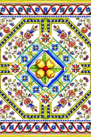 手绘印花华亿平台图片