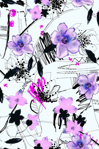 878511-抽象花朵706960d