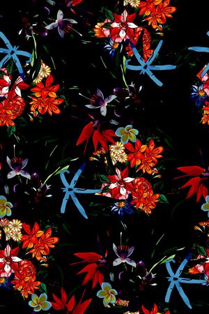 抽象印花华亿平台图片