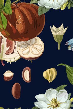 植物印花华亿平台图片