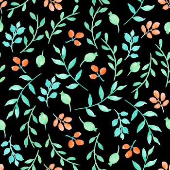 878680-20170624 水彩 散置 树叶