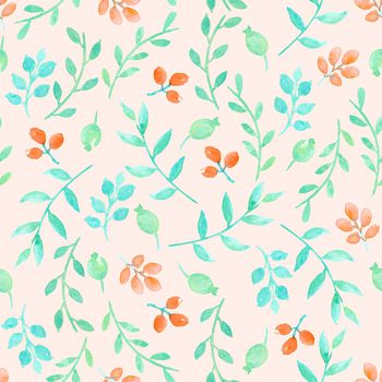 878681-20170624 水彩 散置 树叶