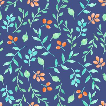 878682-20170624 水彩 散置 树叶