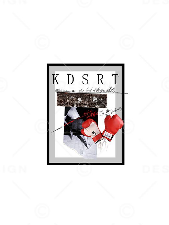 人物剪影印花华亿平台图片