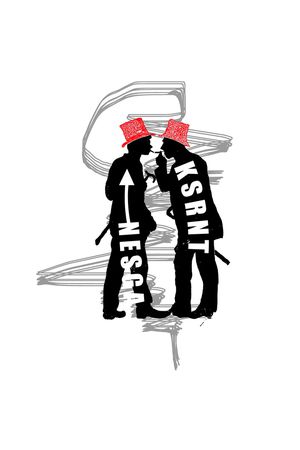 人物像印花华亿平台图片