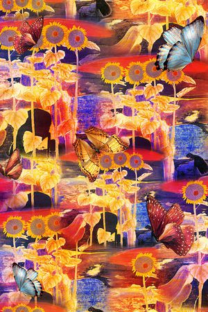 香云纱印花华亿平台图片