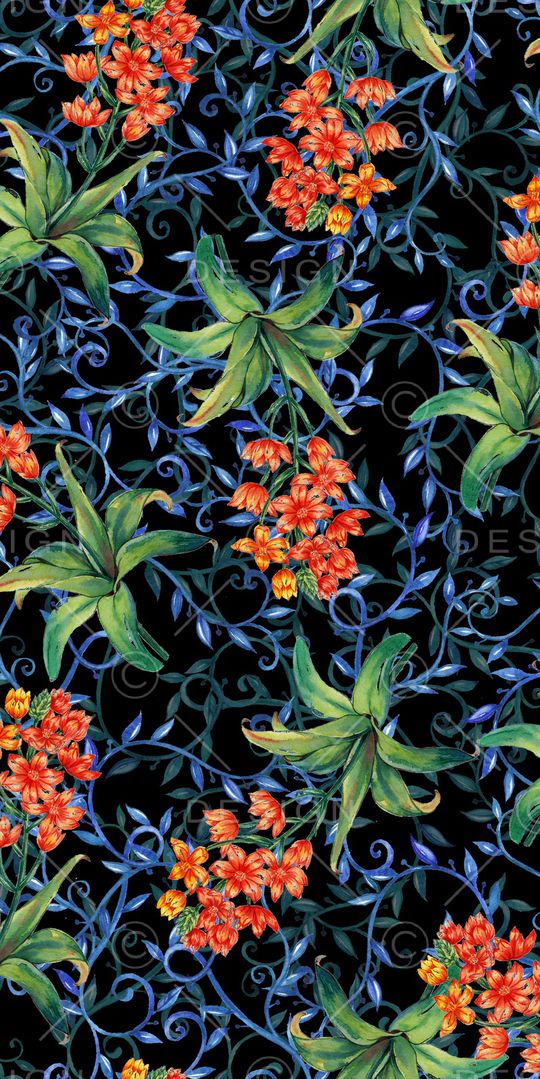 花朵印花华亿平台图片