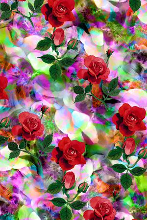 花朵印花华亿平台图片