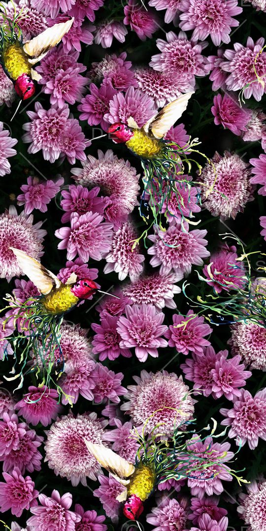 花朵印花华亿平台图片