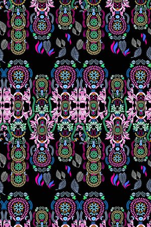 波西米亚印花华亿平台图片