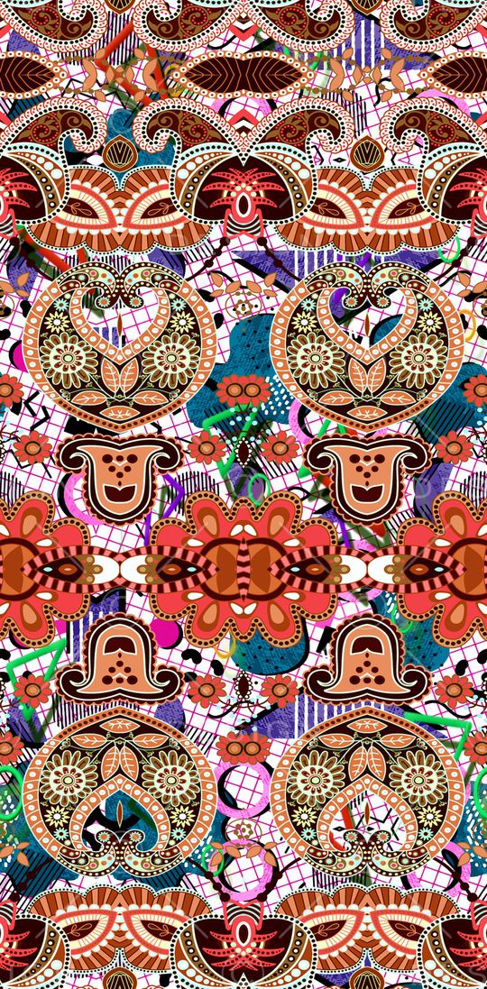 几何印花华亿平台图片