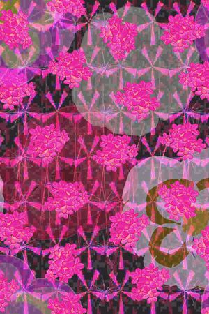 抽象印花华亿平台图片