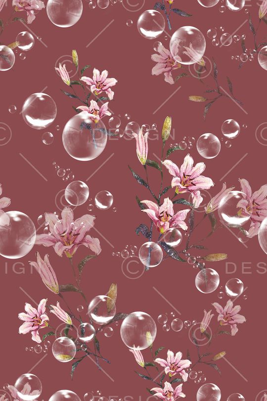 玉兰花印花华亿平台图片